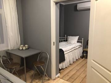 Фото номера Апартаменты с 2 спальнями Апартаменты Skrunda Apartments Elandrum г. Скрунда 15