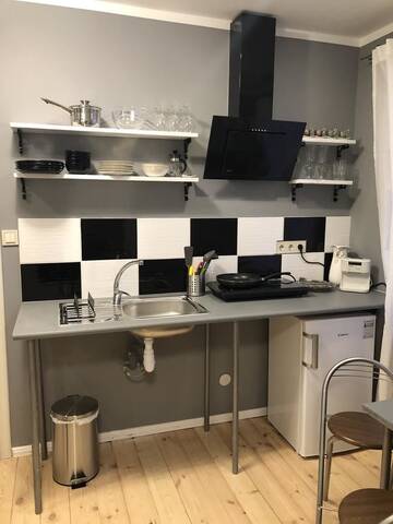 Фото номера Апартаменты с 2 спальнями Апартаменты Skrunda Apartments Elandrum г. Скрунда 30